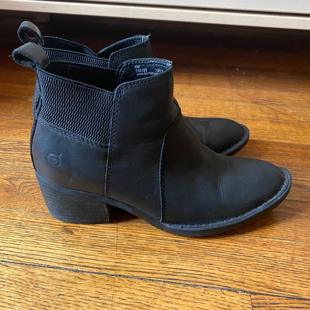 Black boots